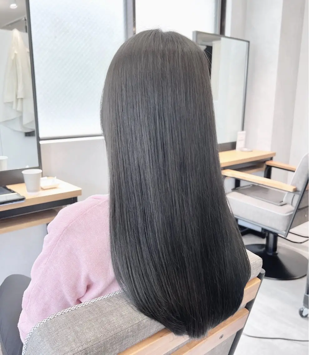 ロング カラー カット ヘアカラー トリートメント 🌿ダブルカラー/ 表参道/中村渓太のヘアスタイル