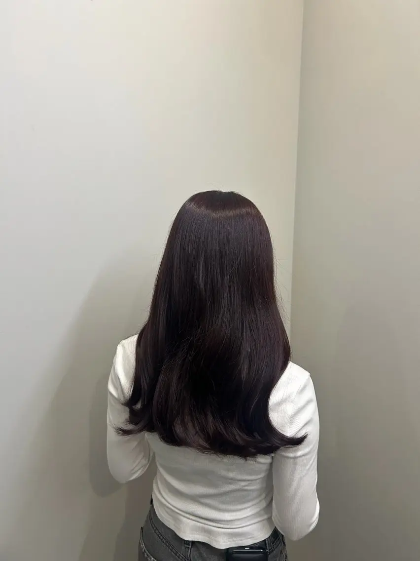 ロング ヘアカラー トリートメント Rimu / Belle新宿のヘアスタイル