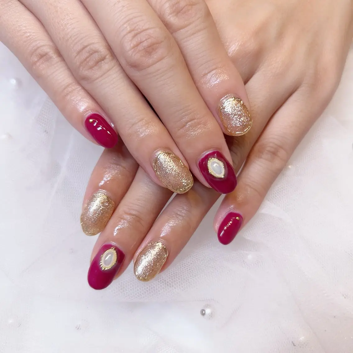 ネイル ハンドネイル nail salon pearのネイルデザイン