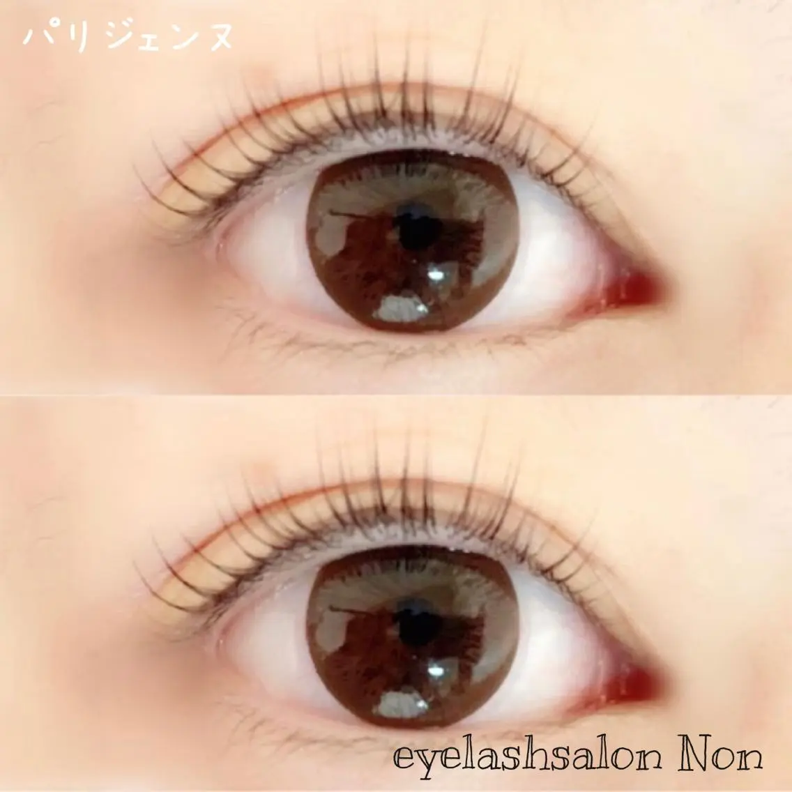 パーマ ネイル マツエク・マツパ キラキラネイル 香里園 eyelashNonのマツエク・マツパデザイン