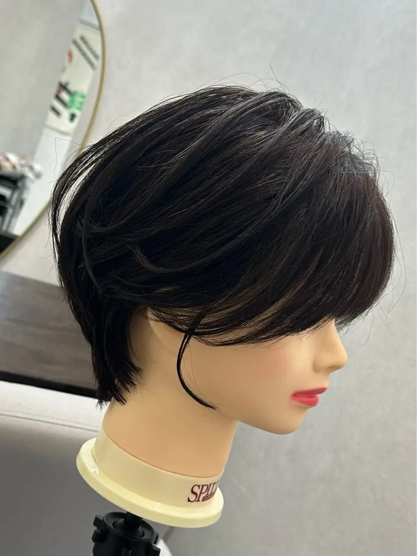 【レディースショート限定】カットの写真