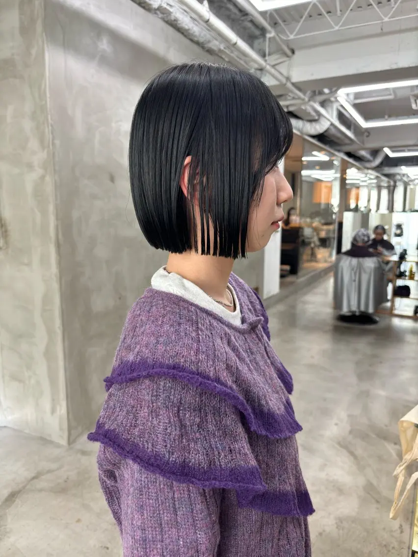 ショート カラー カット 無料カットモデル募集 🌱ひょうがのヘアスタイル