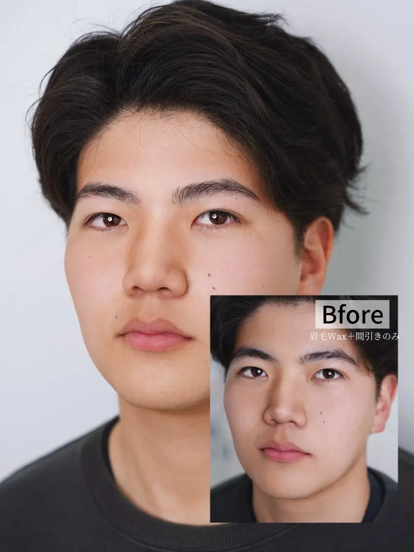 メンズ アイブロウ メンズアイブロウ ワックス脱毛 その他(アイブロウ) MANUELBROW 【マニュエルブロー】の眉毛・アイブロウイメージ