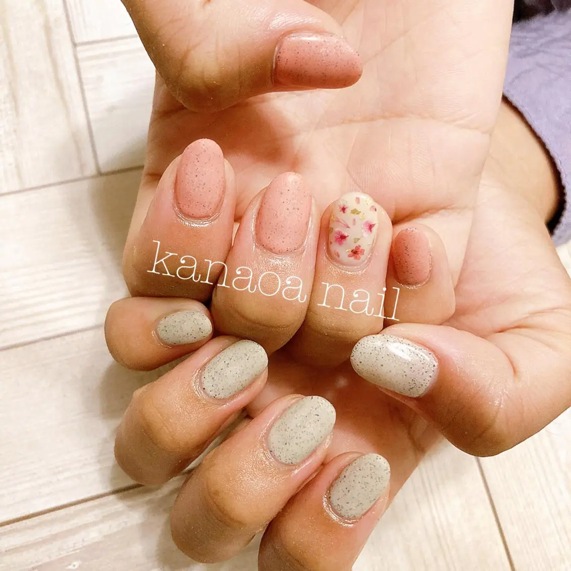 ネイル 地爪育成💅 kanaoanailのネイルデザイン