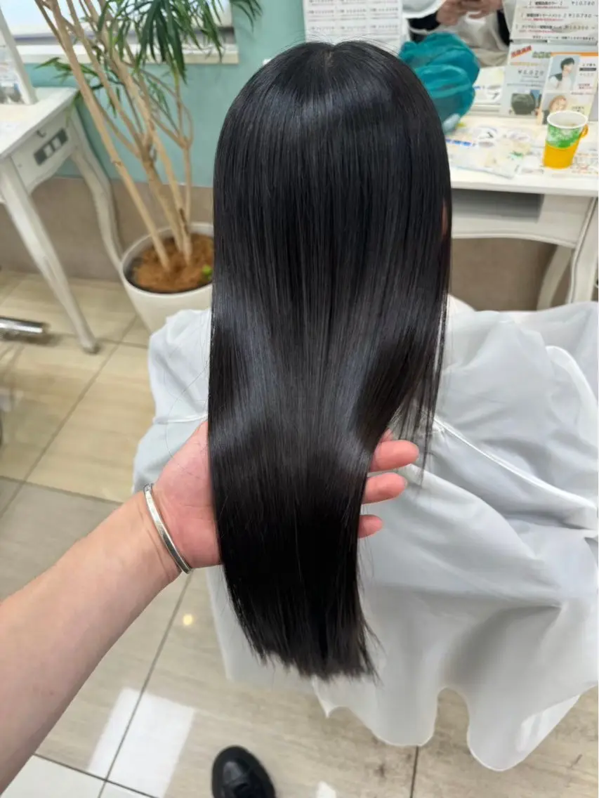 ロング 似合わせカット✨/ EARTH森町長尾のヘアスタイル