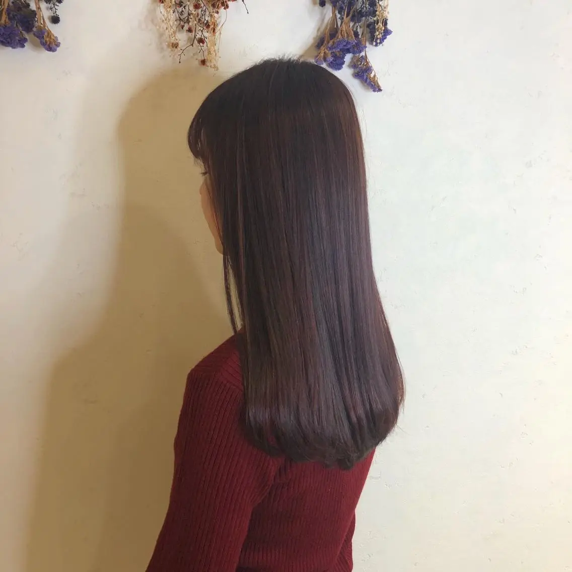 セミロング ヘアカラー トリートメント 髪質改善/縮毛矯正 /青山 早希🐾のヘアスタイル