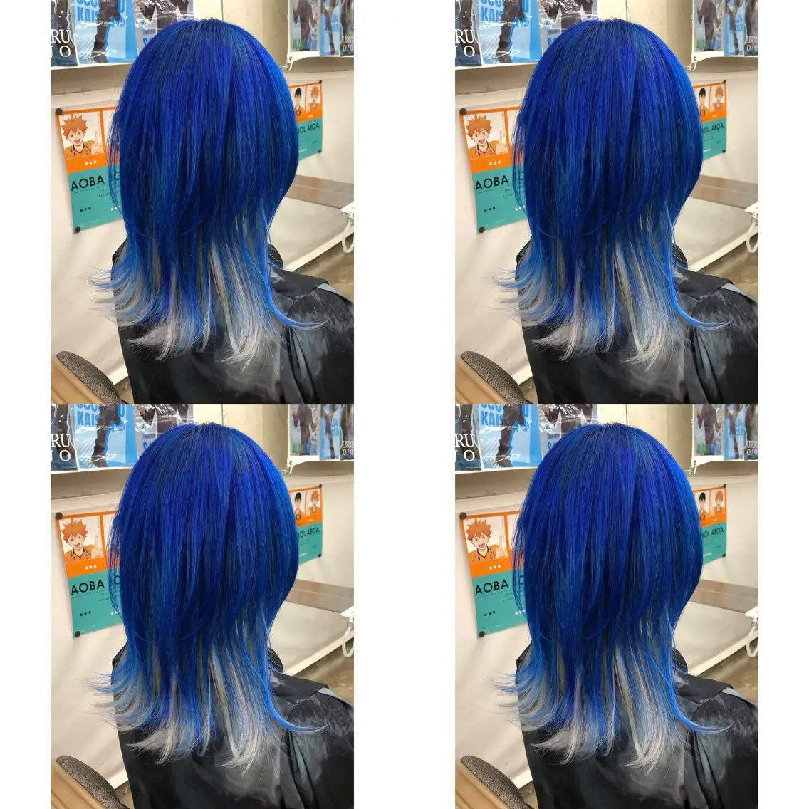 ミディアム カラー 推しカラー✨ オタク美容師ユウカのヘアスタイル