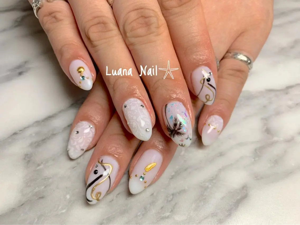 ネイル ハンドネイル BeauJu by Luana Nailのネイルデザイン