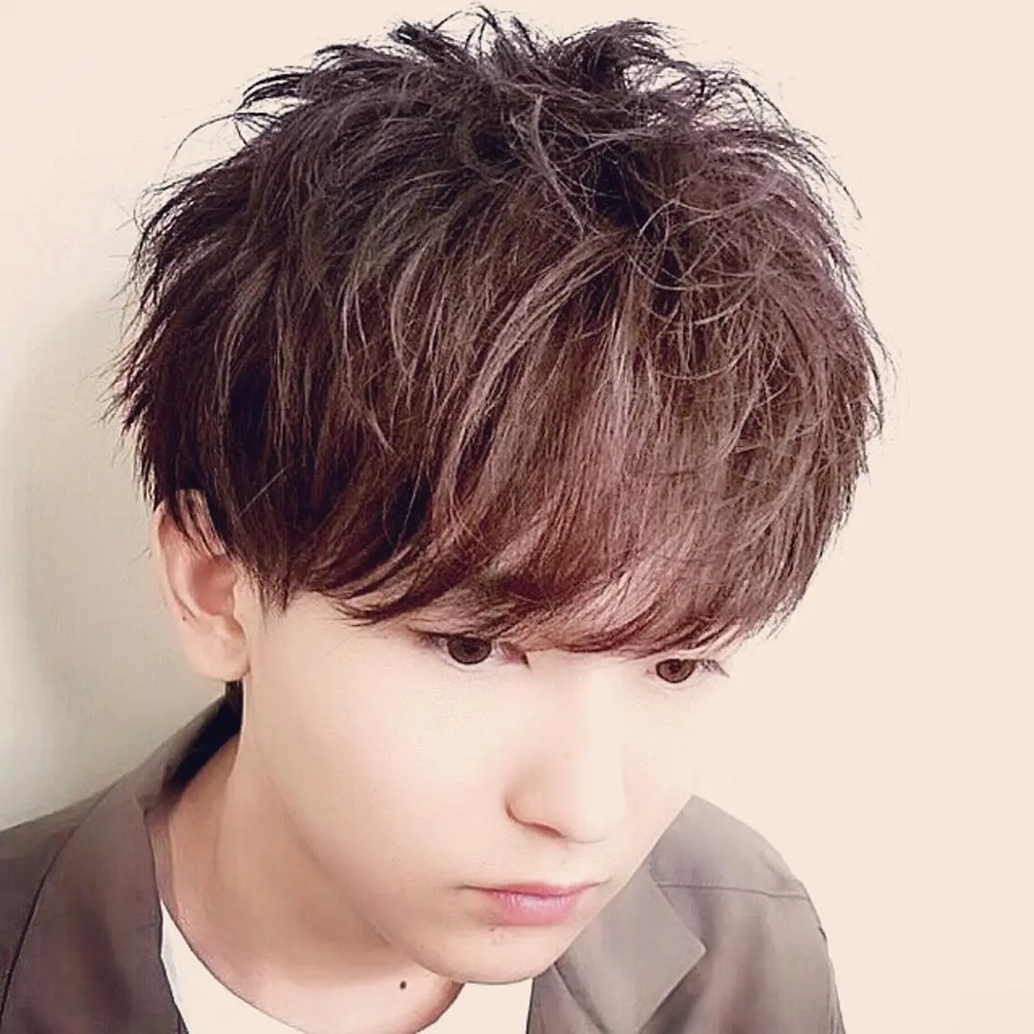 ショート カラー メンズ メンズヘア特化 崎田 成人のヘアスタイル
