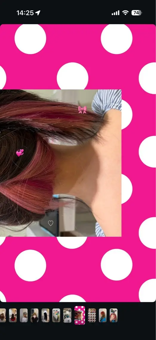 カラー ヘアカラー ミヤザキ ナギ🈂️のヘアスタイル