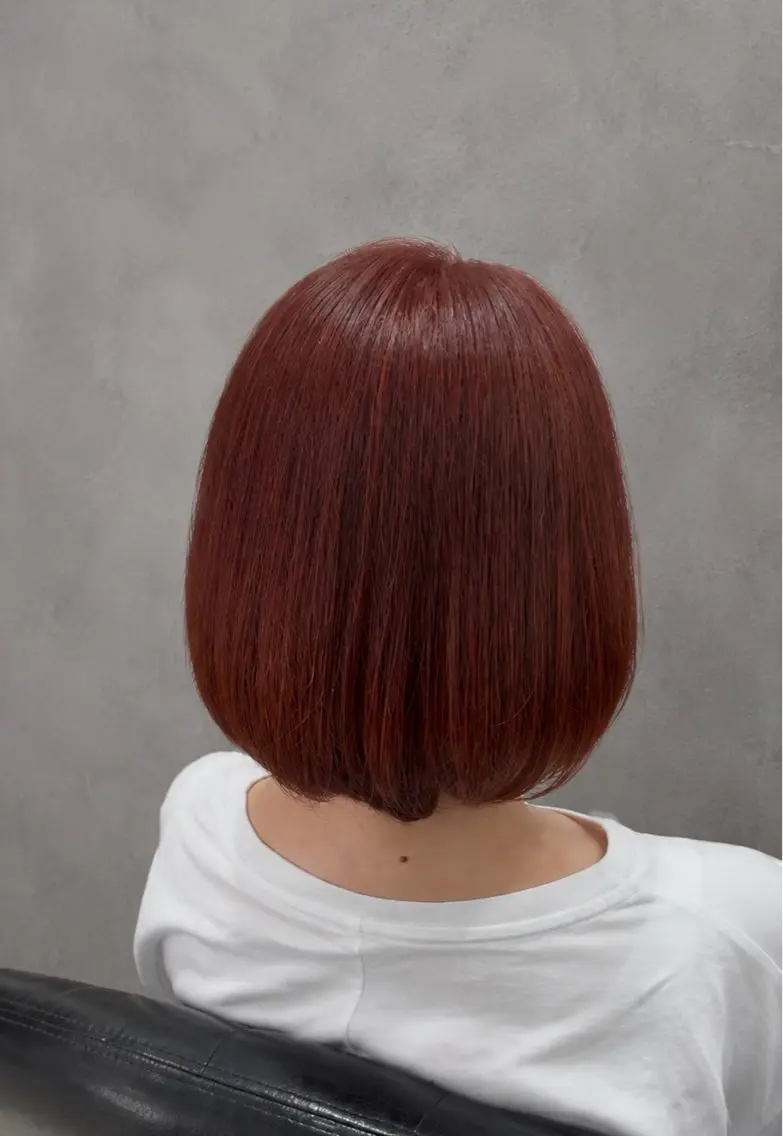 ショート カラー ヘアカラー トリートメント &tigre 佐藤秀太のヘアスタイル