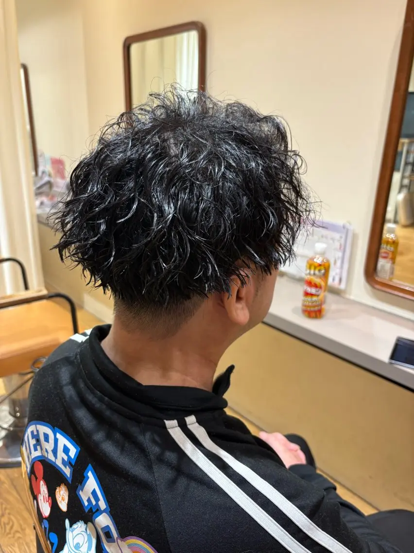 メンズ カット パーマ おおはた りゅう/ メンズパーマのヘアスタイル