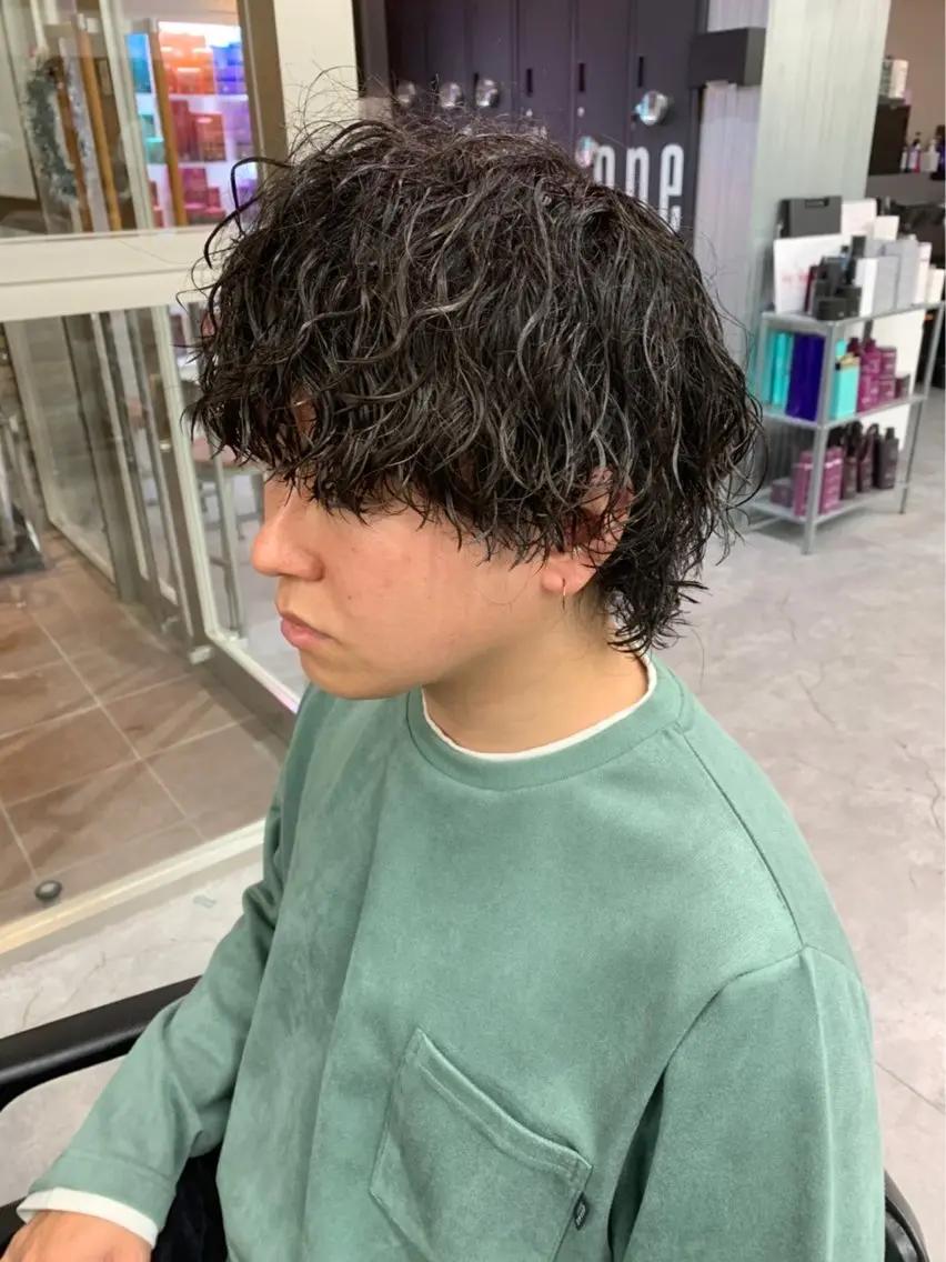 パーマ メンズ カット パーマ パーマ支持率No.1 ❤️🔥安成弾のヘアスタイル