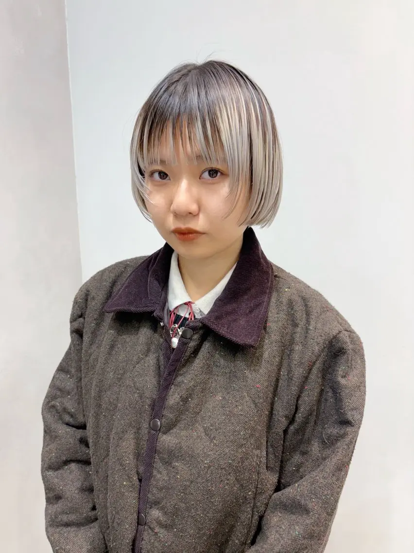 ショート 青木 優歩のヘアスタイル