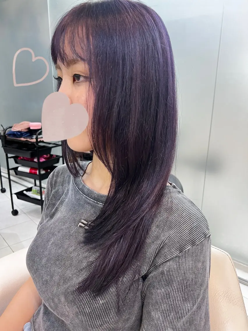 カラー、カットの写真