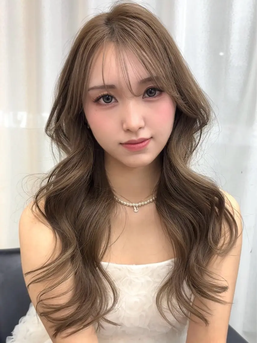 【🖤🎀21日限定🎀🖤】艶🪽ケアブリーチ込みダブルカラー♡(シャンプーブロー込み)の写真