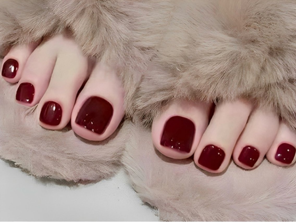 ネイル フットネイル MONE PINK  NAILのネイルデザイン