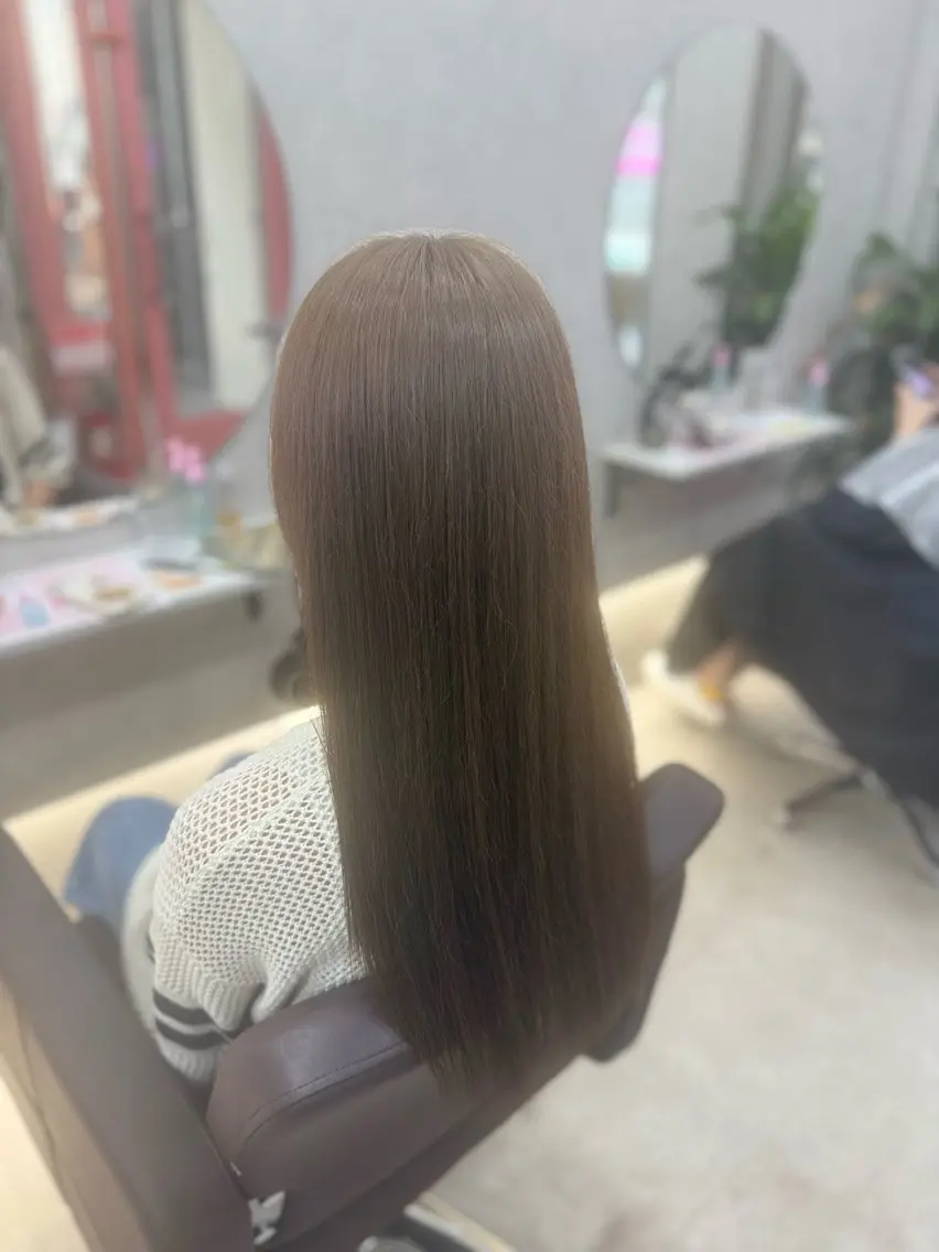 カラー ブラウンカラー オリーブブラウン ヘアカラー 💙関 愛菜💙のヘアスタイル