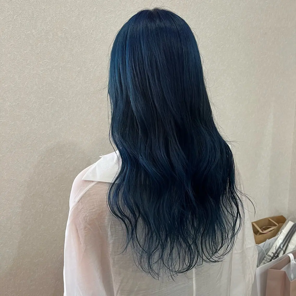 ロング カラー ヘアカラー トリートメント 教野 真央のヘアスタイル