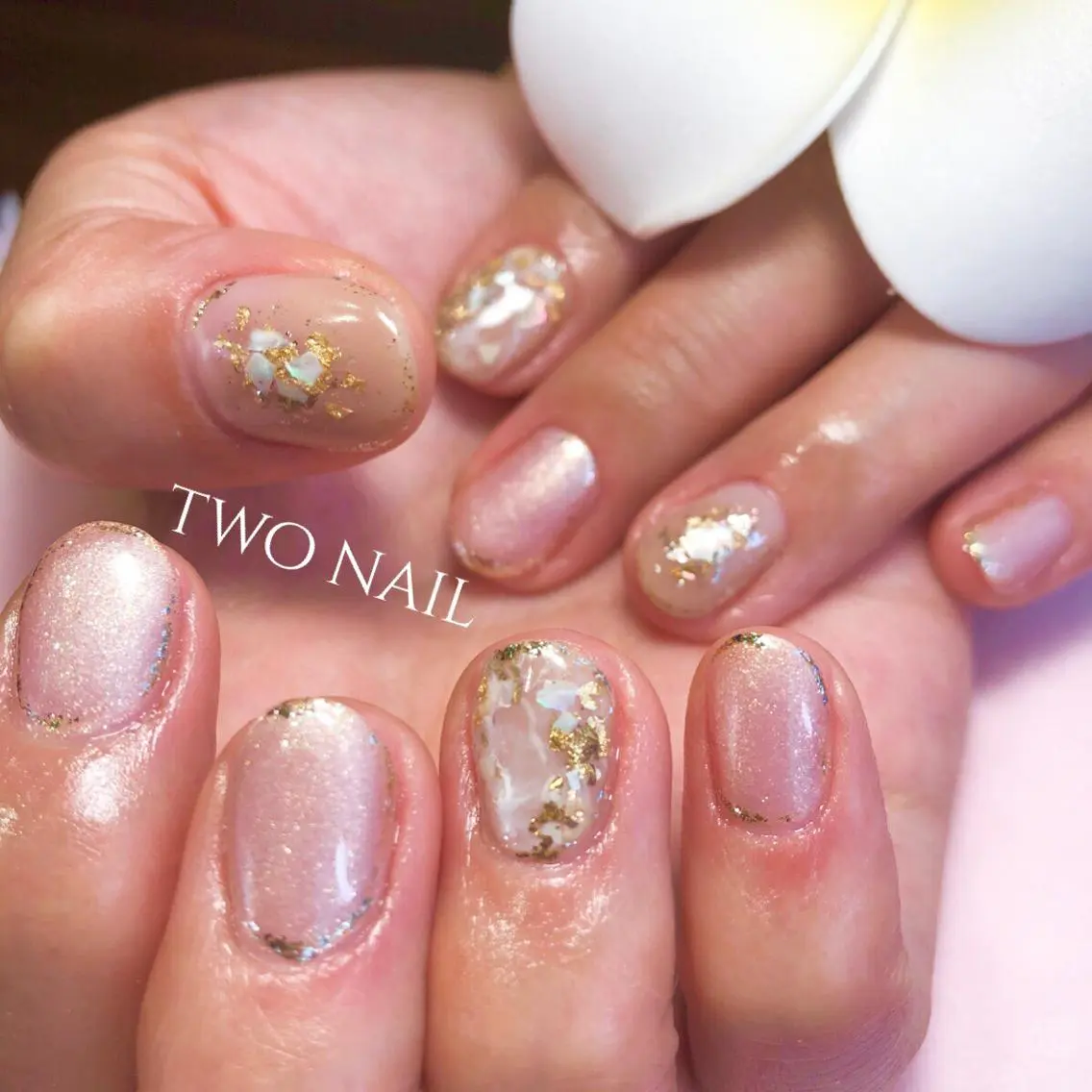 ネイル 大理石ネイル(マーブル) two nailのネイルデザイン