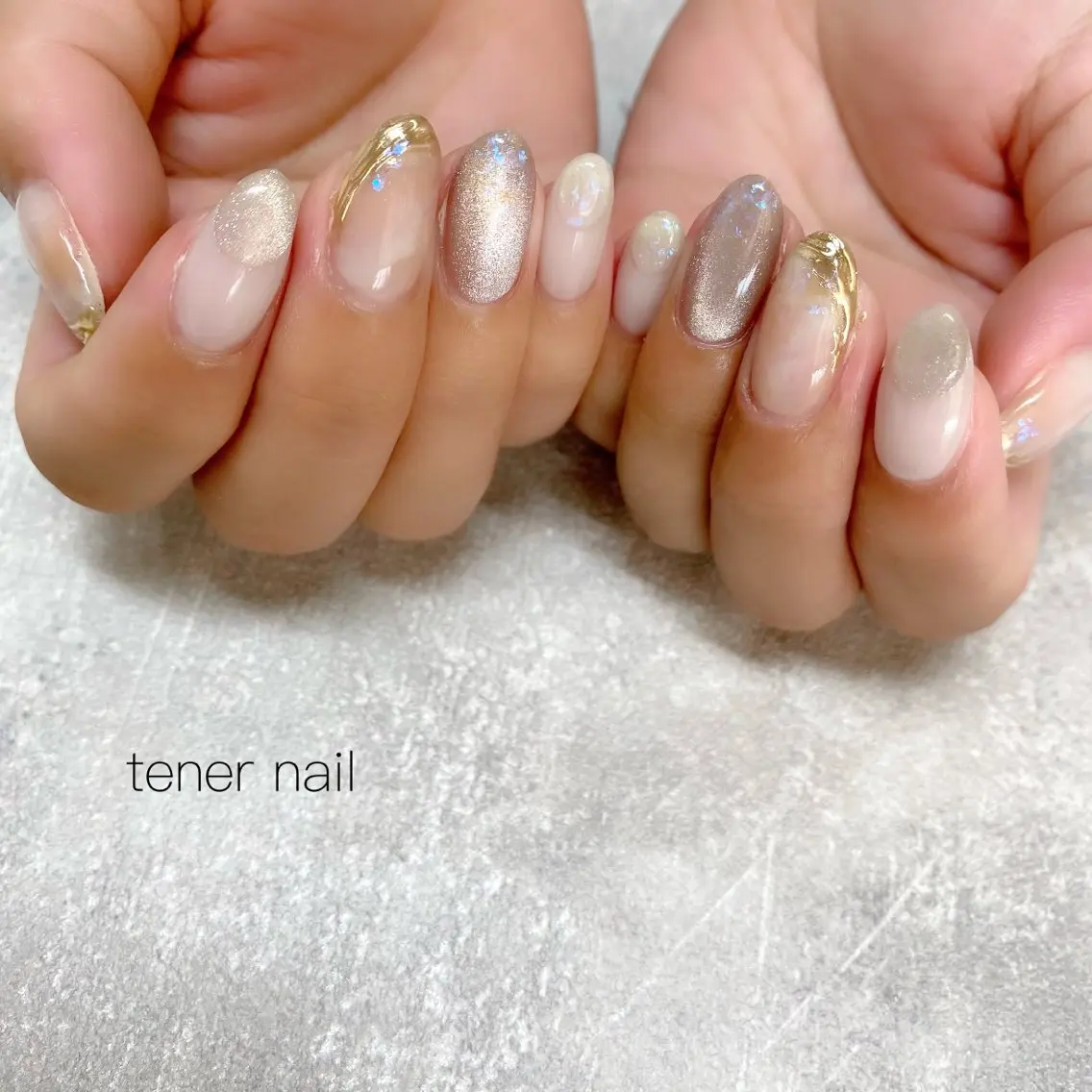 ネイル ニュアンスネイル テネルネイル tener nailのネイルデザイン