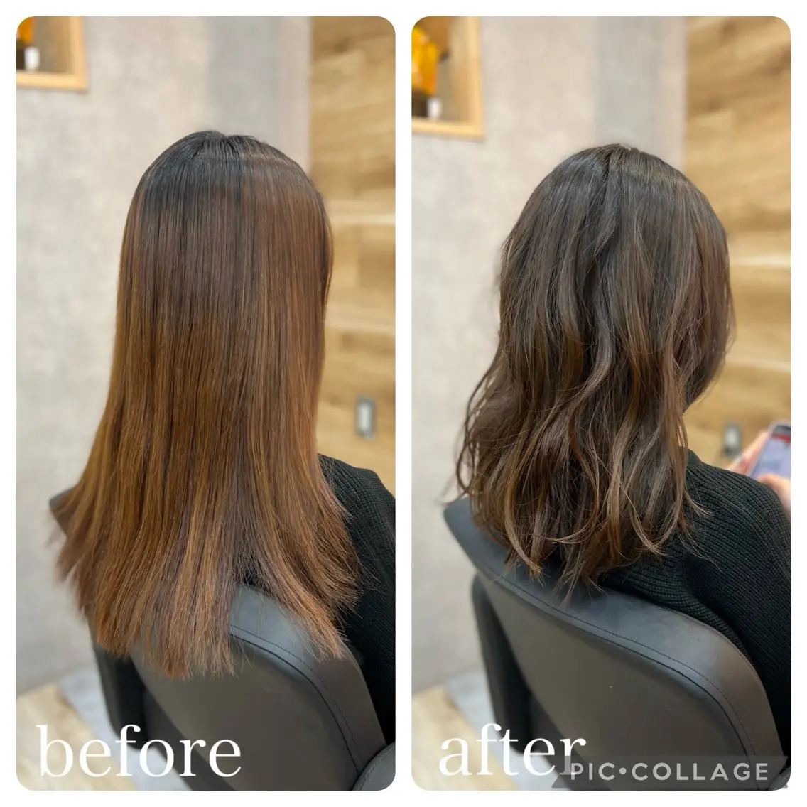 ロング カット ヘアカラー トリートメント Aguhair milo森山知幸のヘアスタイル