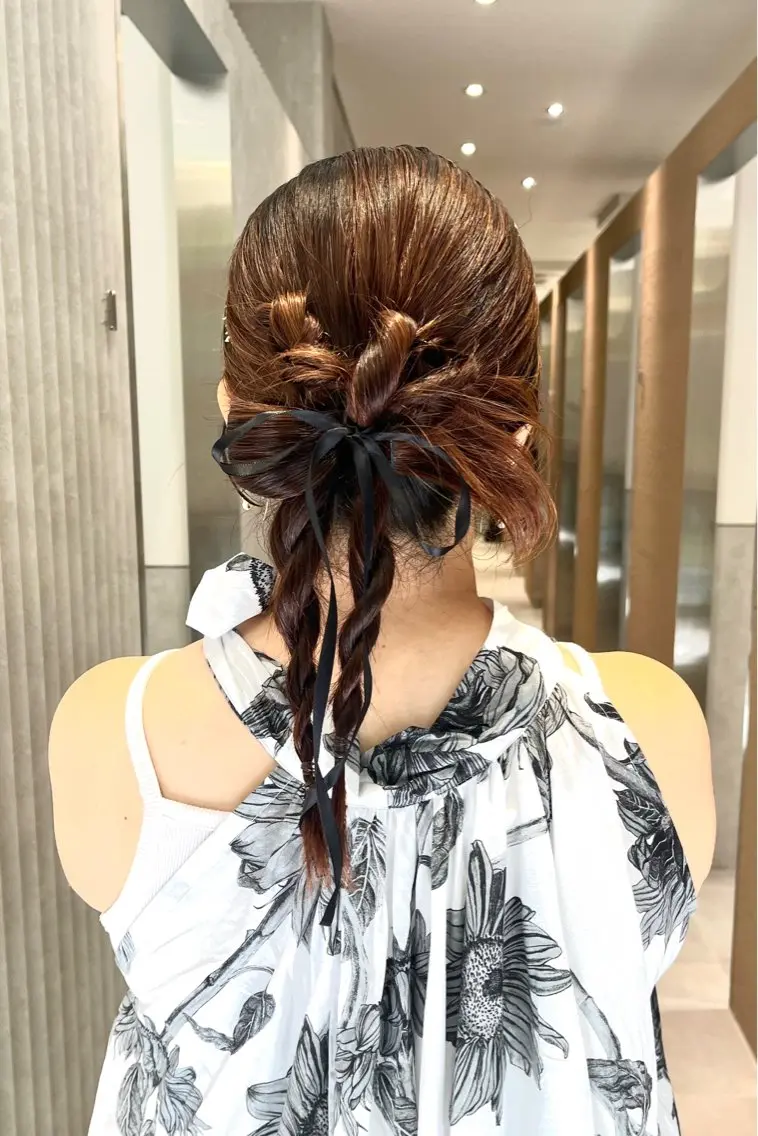 セミロング ユウ 二子玉川駅 半個室サロンのヘアスタイル