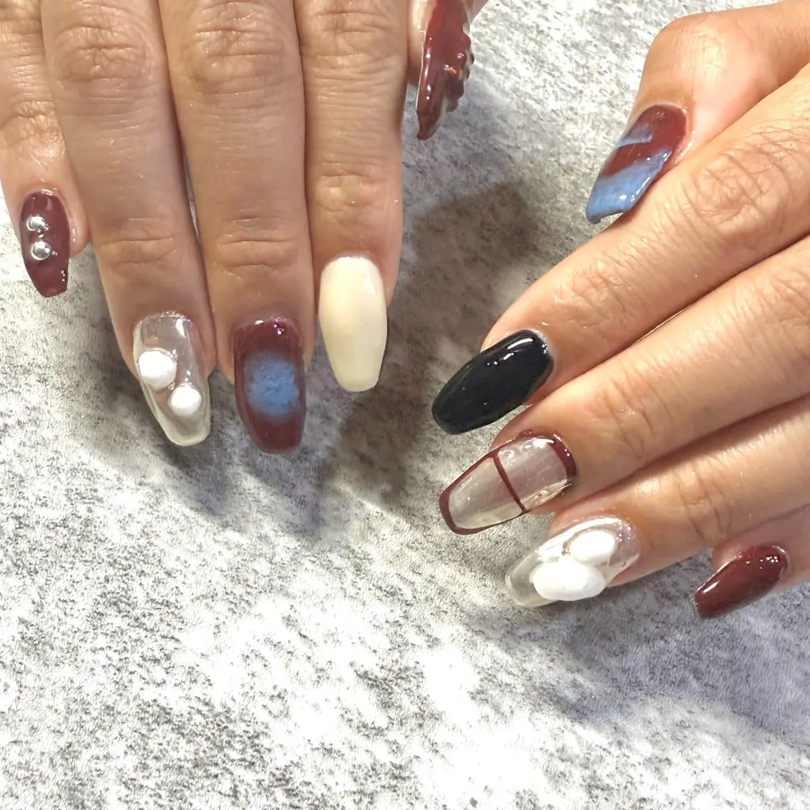 ネイル ニュアンスネイル ハンドネイル ★Rinail... .のネイルデザイン