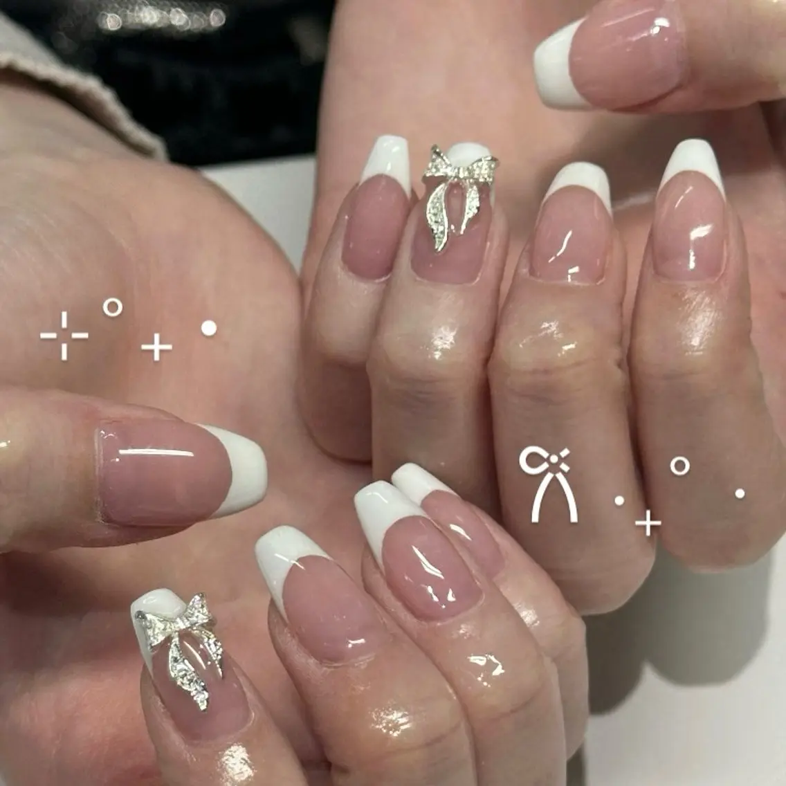 ネイル フレンチネイル ハンドネイル WOLTOKYO渋谷 yunaのネイルデザイン