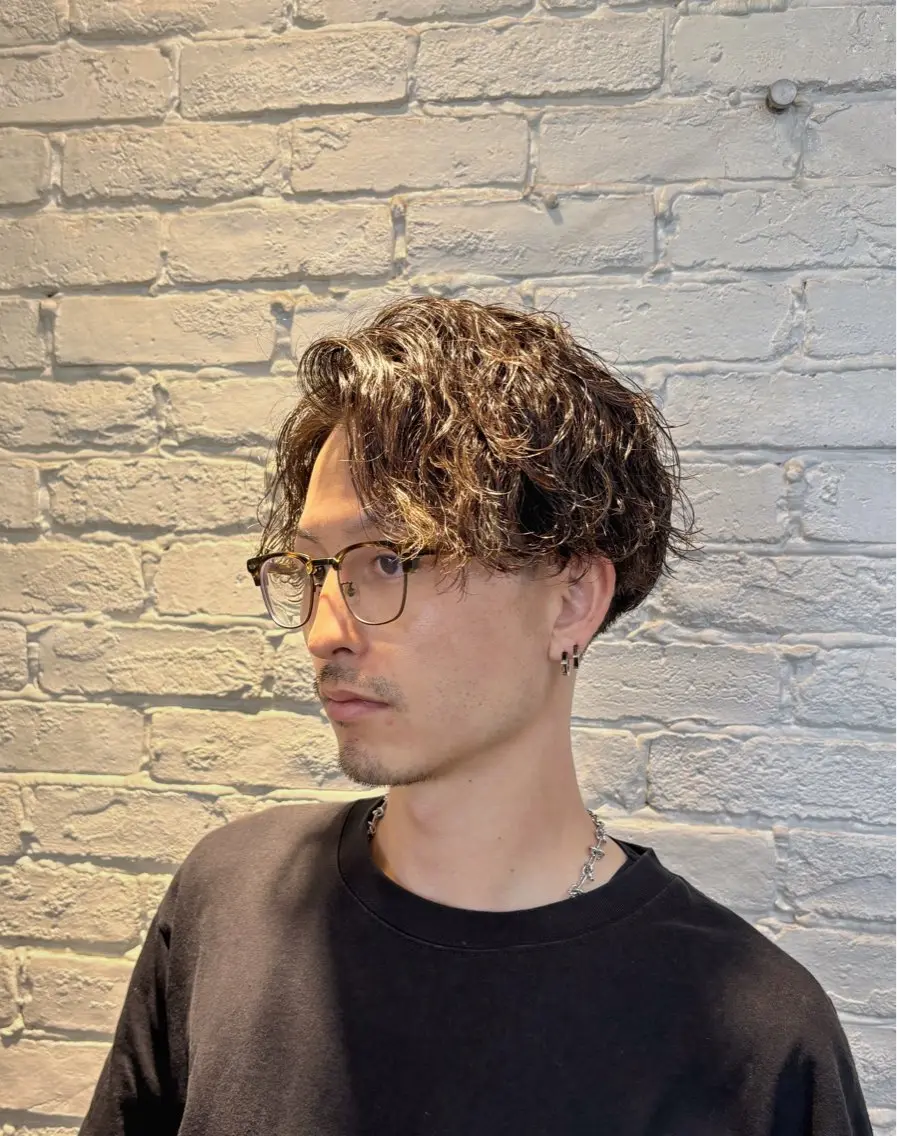 パーマ 浜村 来図のヘアスタイル