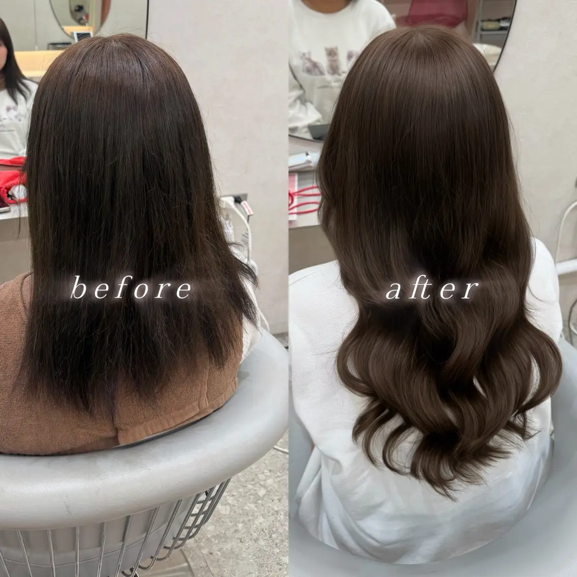 《🪄︎︎最高級人毛100%✨》シールエクステ70本+カット🎀(前髪顔周りのカット含む)の写真