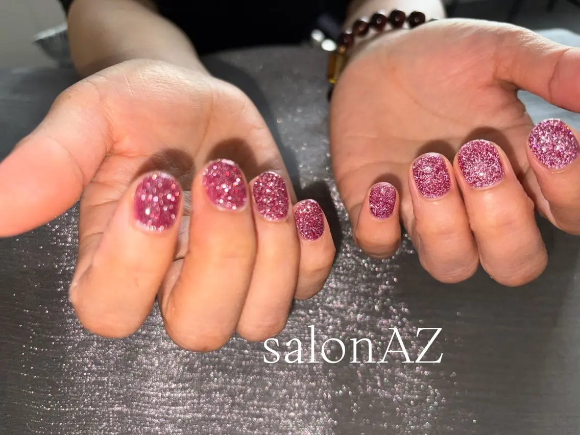 ネイル アートネイル 長さ出し フットネイル フレンチネイル ジェルネイル salon AZのネイルデザイン