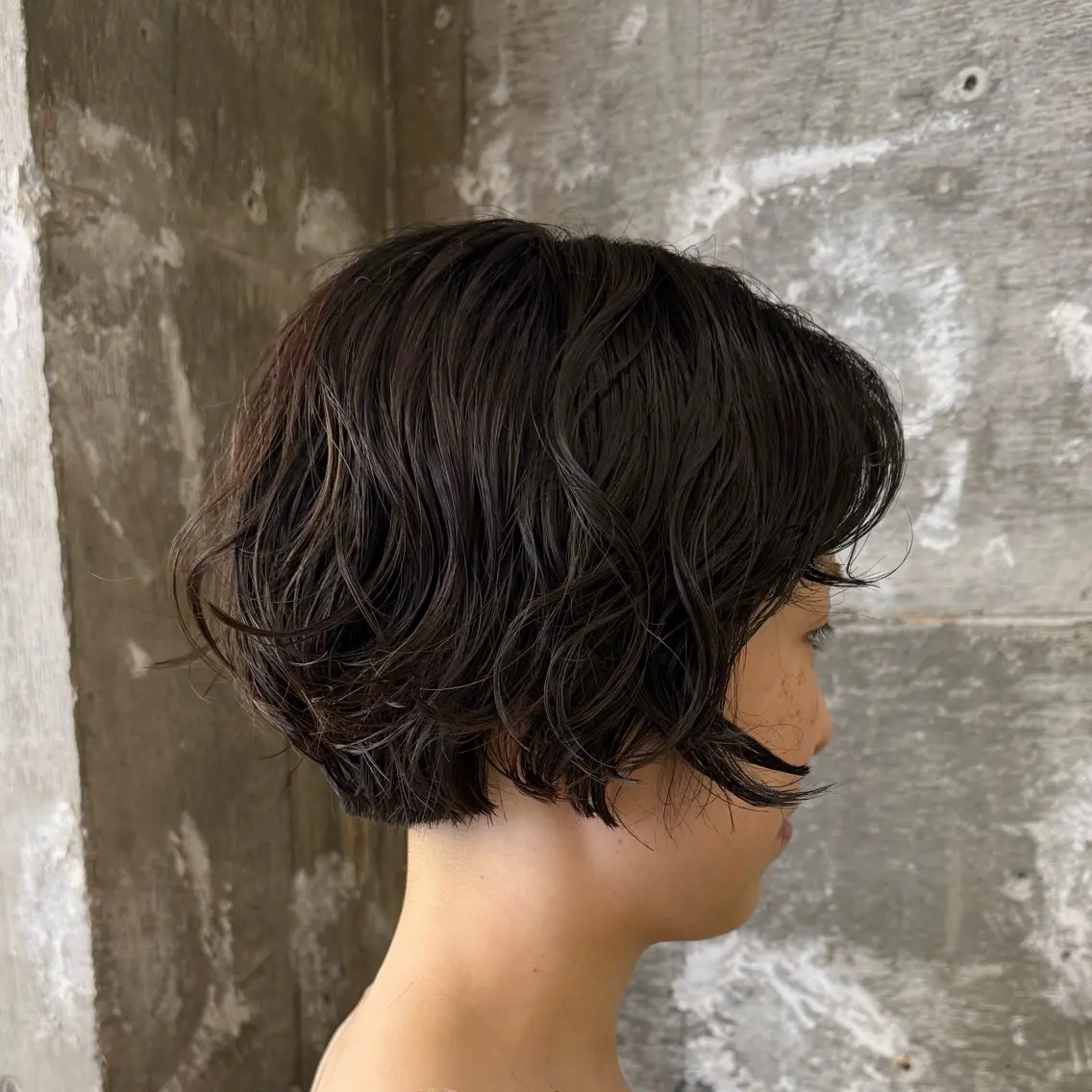 ショート ショートボブ ボブ ショートヘア パーマ ボブ/ニュアンス パーマ/sen🩶のヘアスタイル