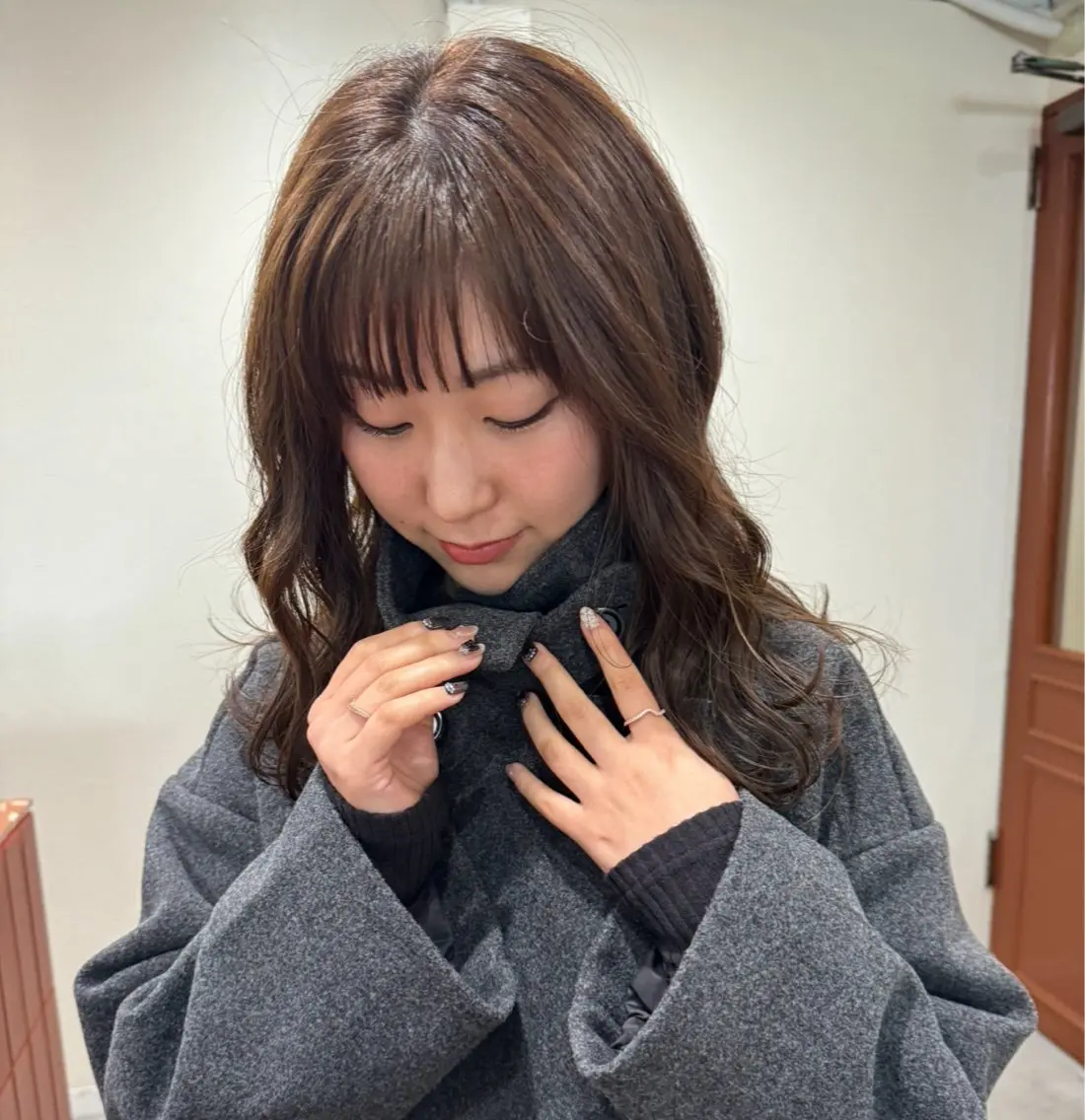 ミディアム カラー ベージュカラー ブラウンカラー ブラウンベージュ カット ヘアカラー 透明感カラー ☆akoのヘアスタイル