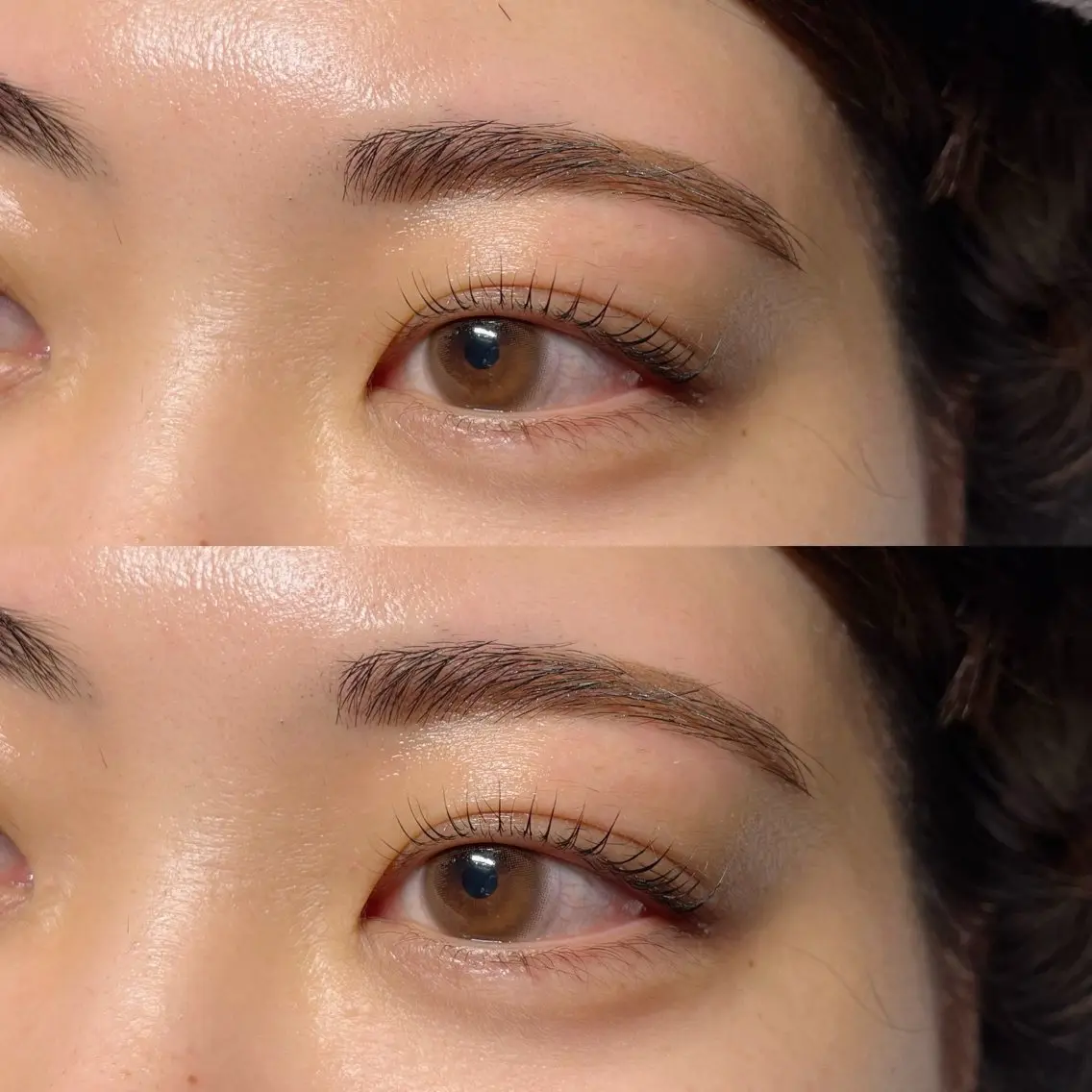 ラッシュリフト+アイブロウWAXの写真