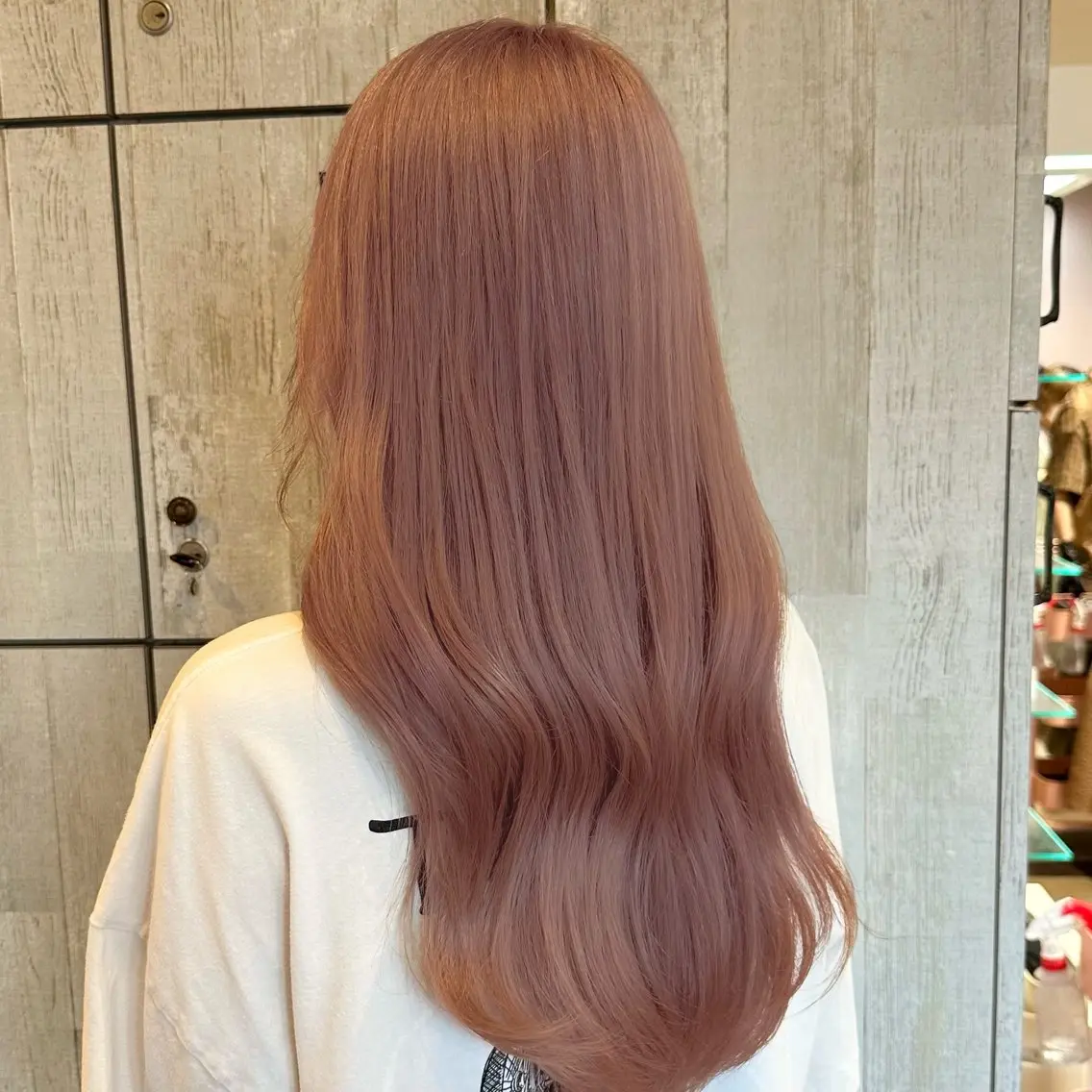 ロング カラー 柔らかいbeige ¦韓国¦🩰マユ🩰のヘアスタイル