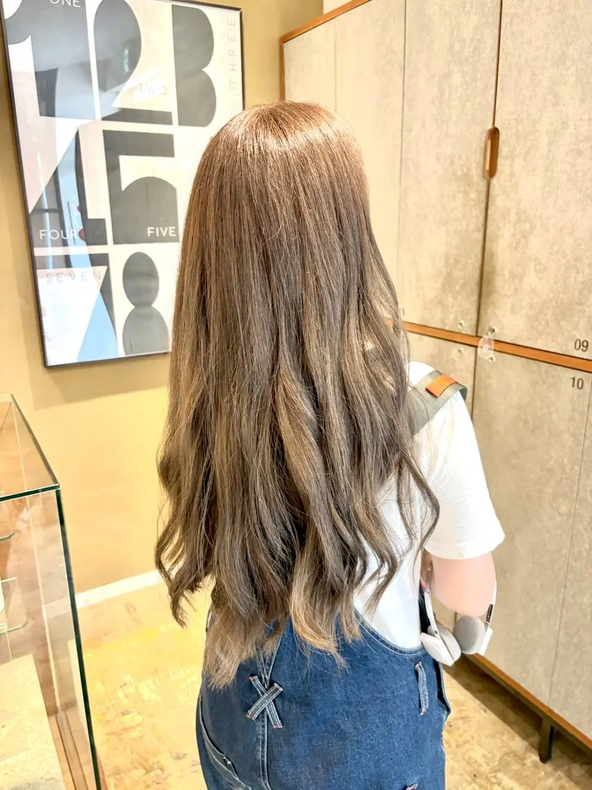 カラー ヘアカラー SAKURA 🍒⁎ .｡❀ *のヘアスタイル