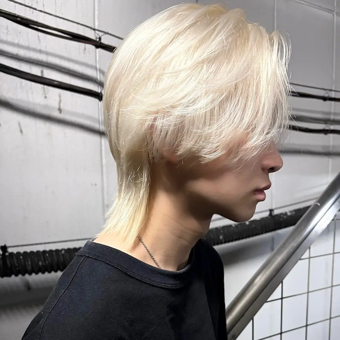 ショート ヘアカラー 梅田/ハイトーン/ 寒色カラー/ノナのヘアスタイル