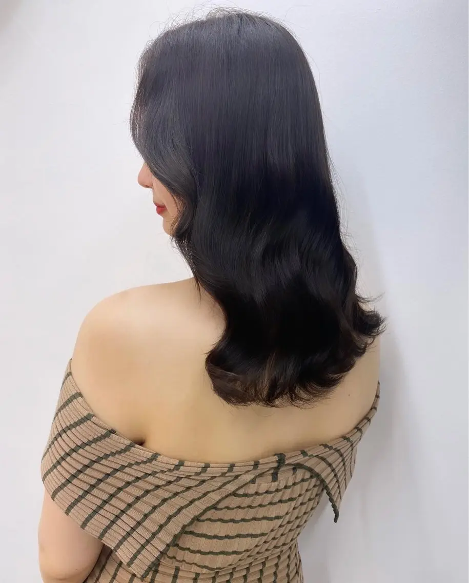 ロング カラー ヘアカラー トリートメント TELA HAIR 石岡♡ａｉｋａのヘアスタイル