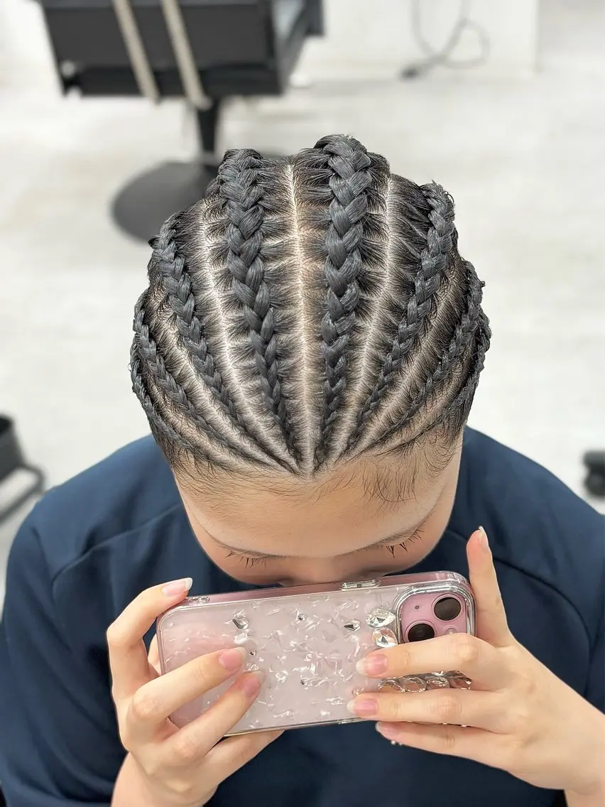 ヘアセット KanedaRio パーマ/フェードのヘアスタイル