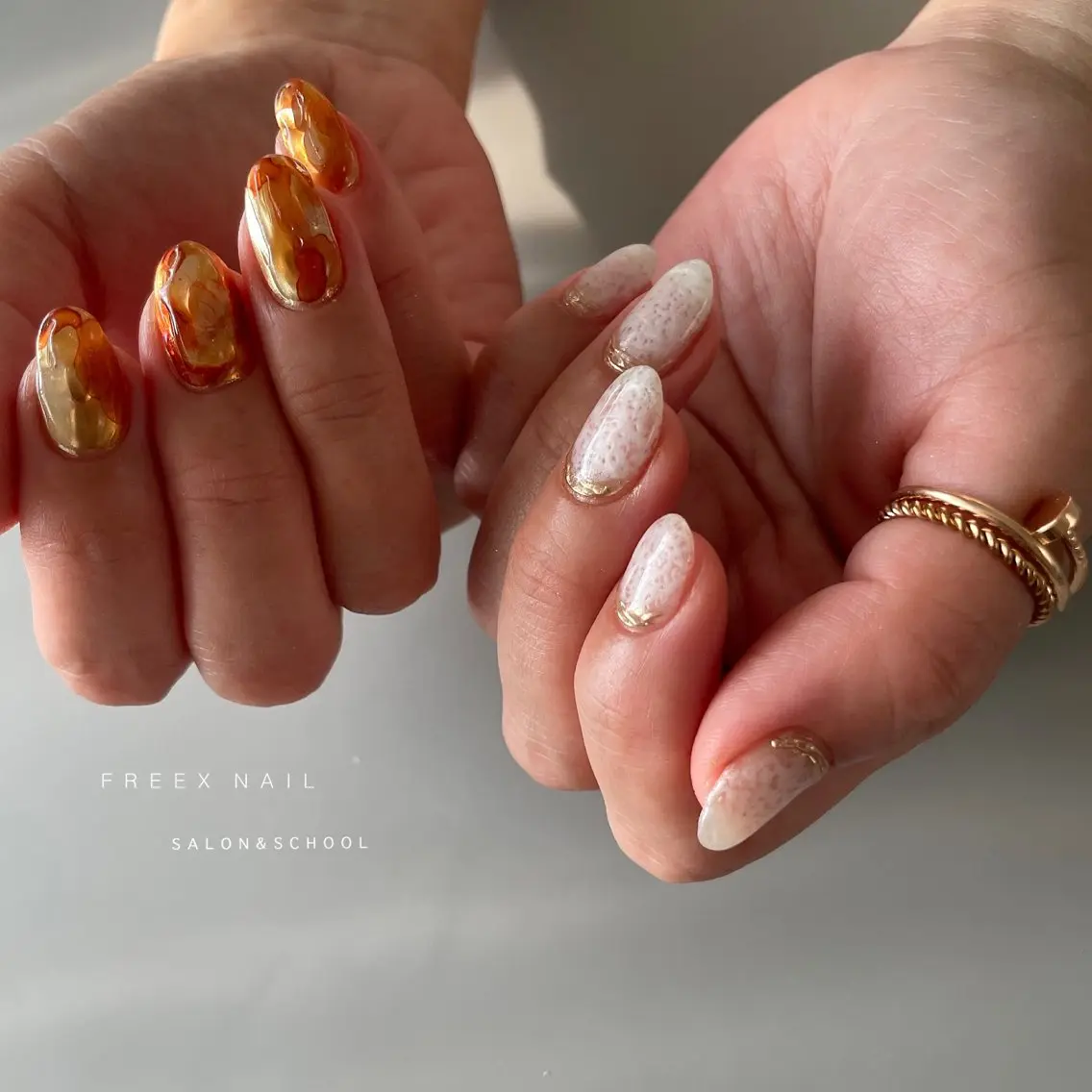 ネイル ハンドネイル フットネイル freex nail /ニュアンス/個性派のネイルデザイン
