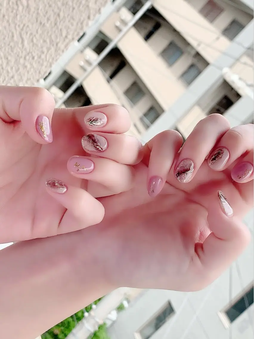 ネイル CIELIA 大人ガーリーのネイルデザイン