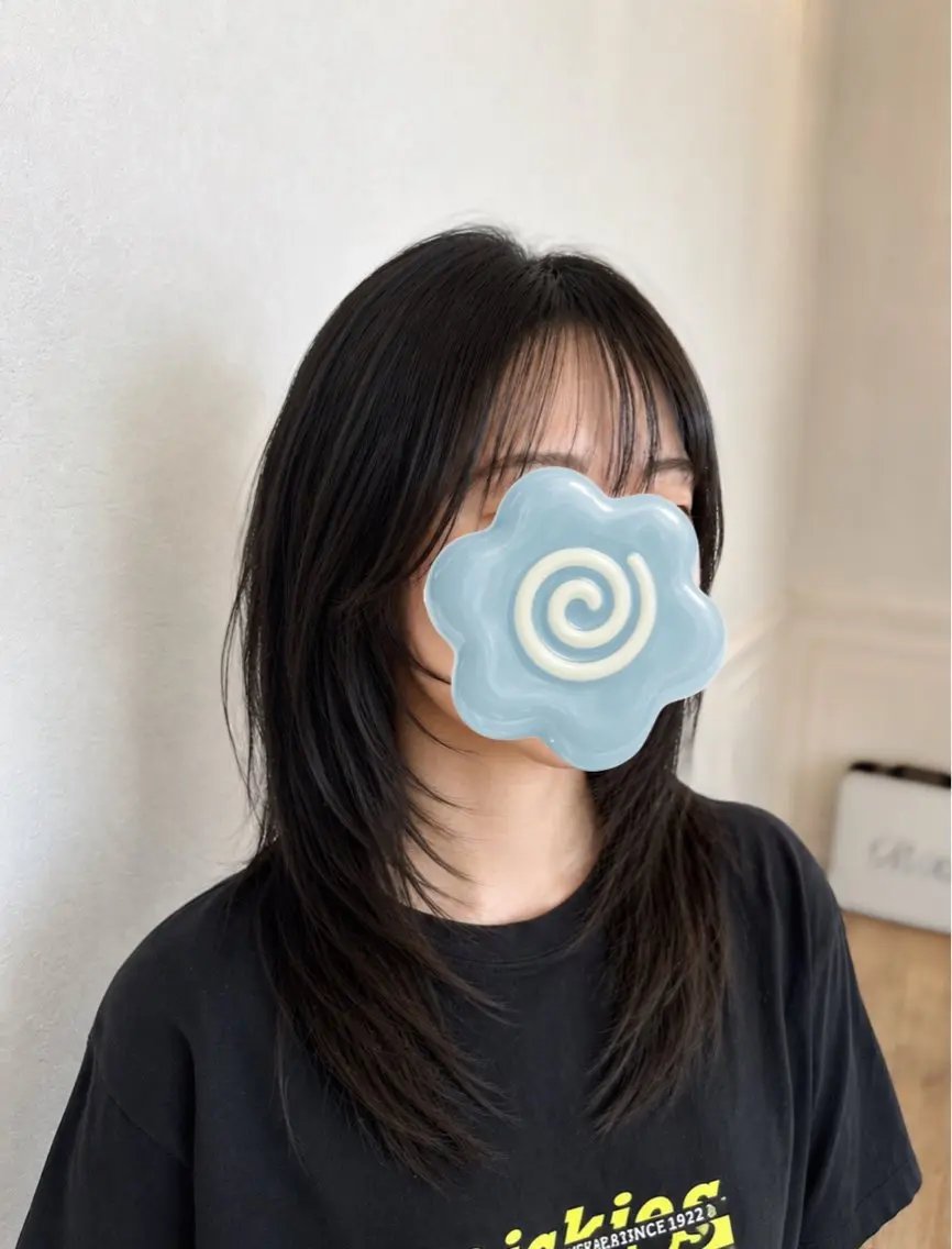 カット トリートメント 透明感ブリーチなし Wカラー / 田村のヘアスタイル
