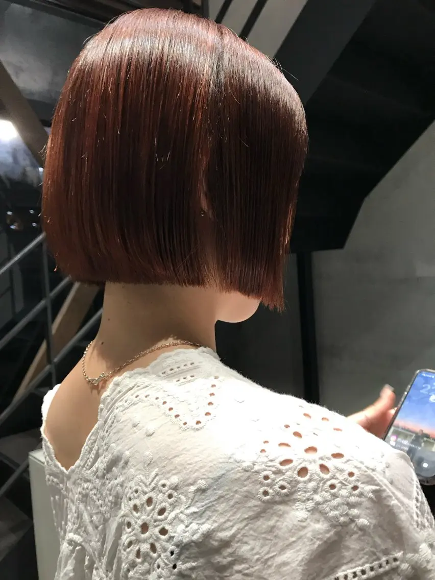 ショート hina KEEDAのヘアスタイル