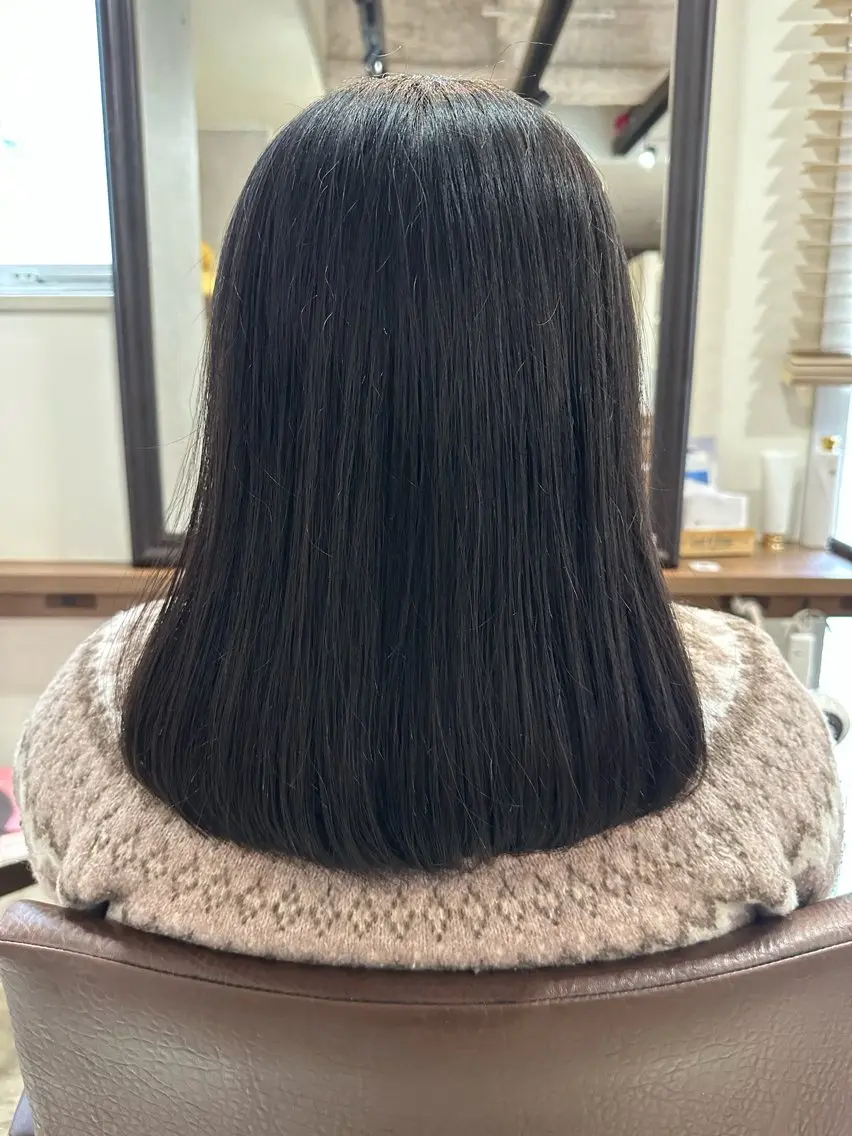 セミロング トリートメント トリートメント Flower🌼藤田 陽華のヘアスタイル