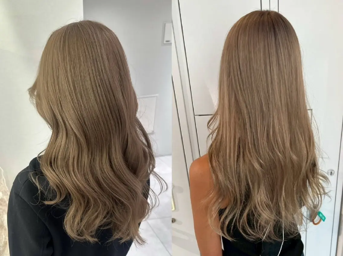 カラー カット ヘアカラー トリートメント piLLon 心斎橋のヘアスタイル
