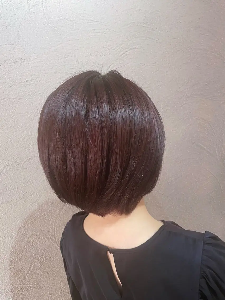 ワンカラー【艶髪♡暖色カラー♡寒色カラー♡透明感カラー】の写真