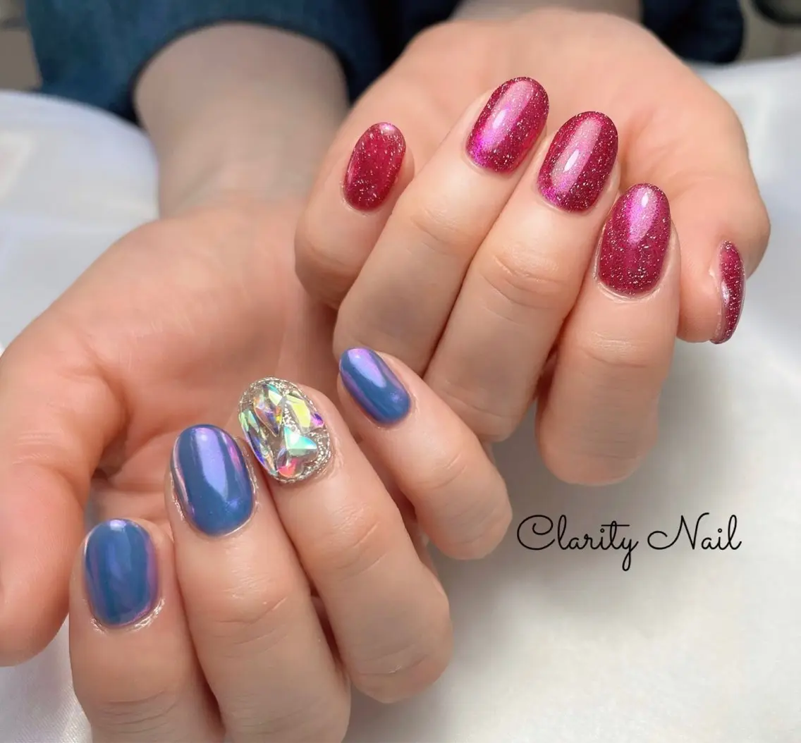 ネイル アートネイル 持ち込み ハンドネイル Clarity Nailのネイルデザイン