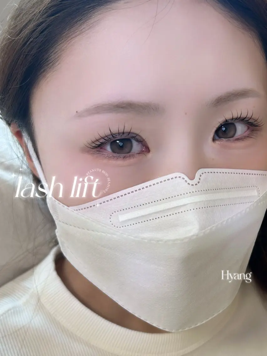 【おすすめクーポン】韓国束感lash lift +keratinトリートメント付き ¥5900の写真