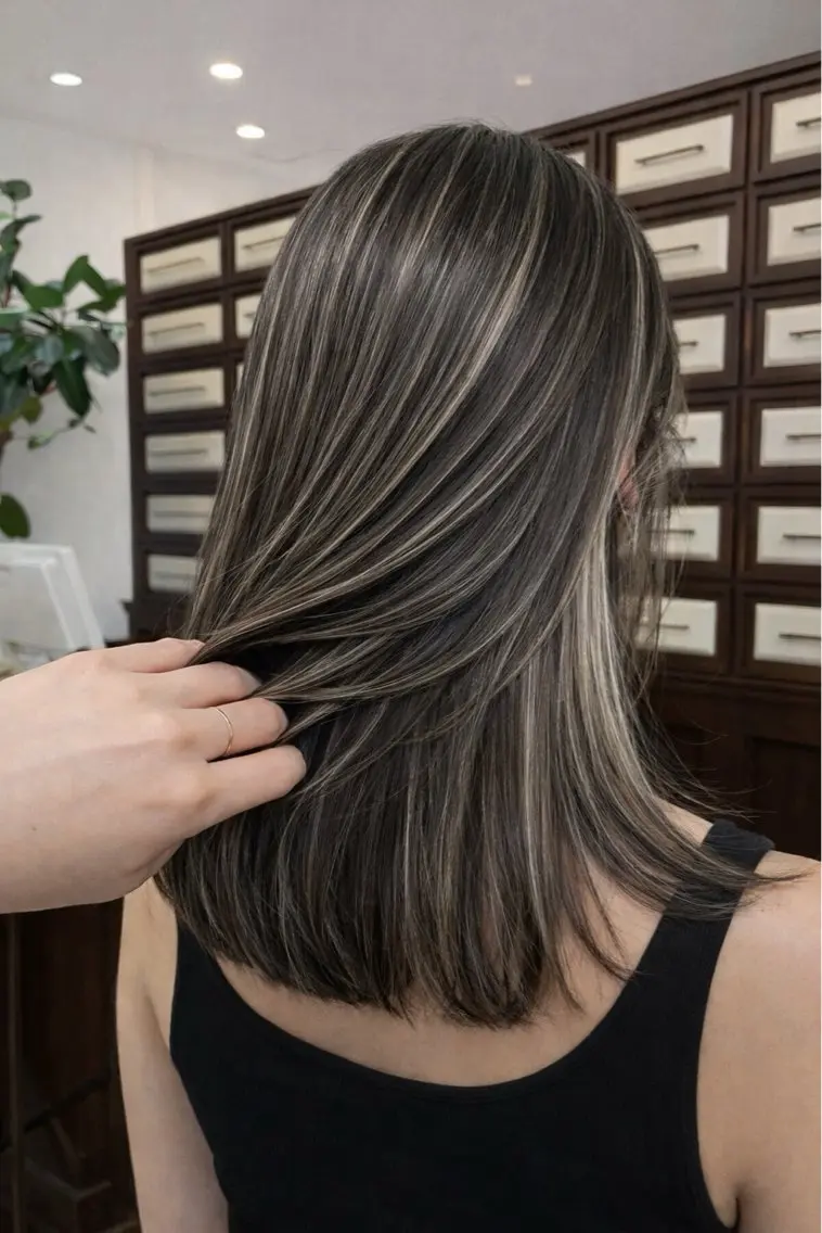 カラー 森 麗依奈のヘアスタイル